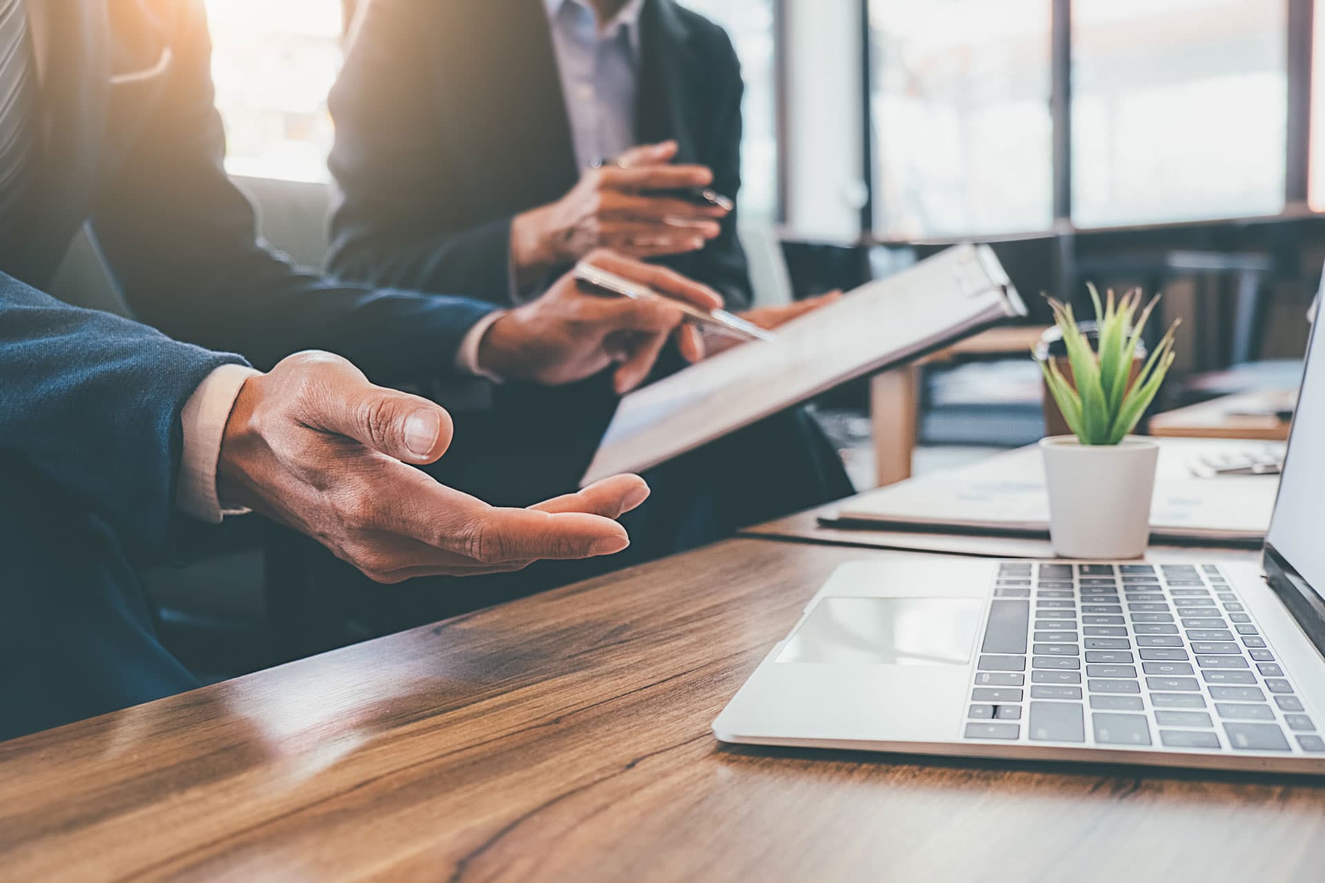 MH Chew team in professional consulting meeting